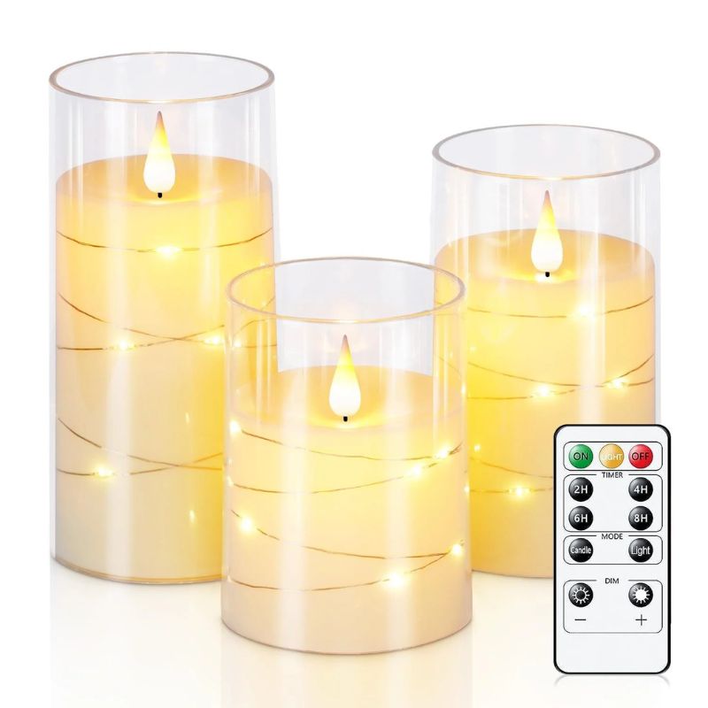 Bougie à led Rechargeable