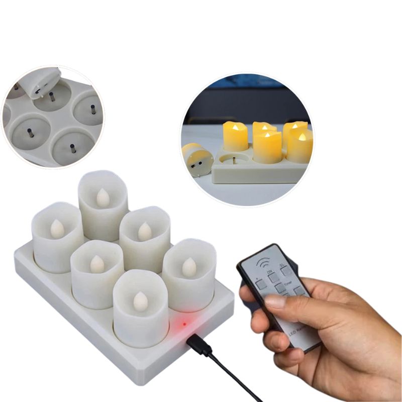 Bougie Led rechargeable