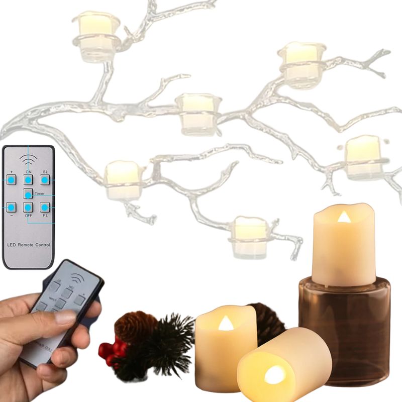 Bougie Led rechargeable