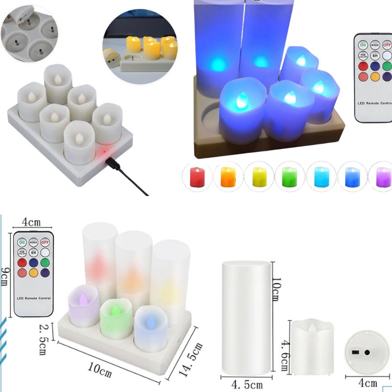 Bougie Led rechargeable