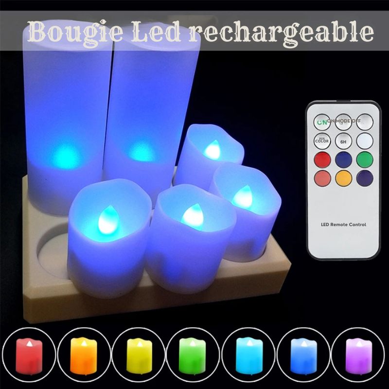 Bougie Led rechargeable