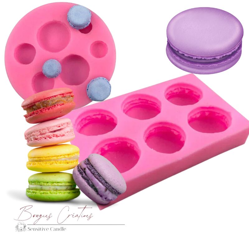 bougie macaron - Bougies Créatives