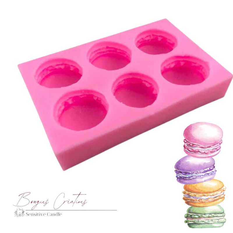 bougie macaron - Bougies Créatives