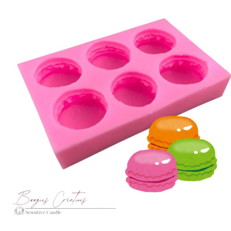 bougie macaron - Bougies Créatives