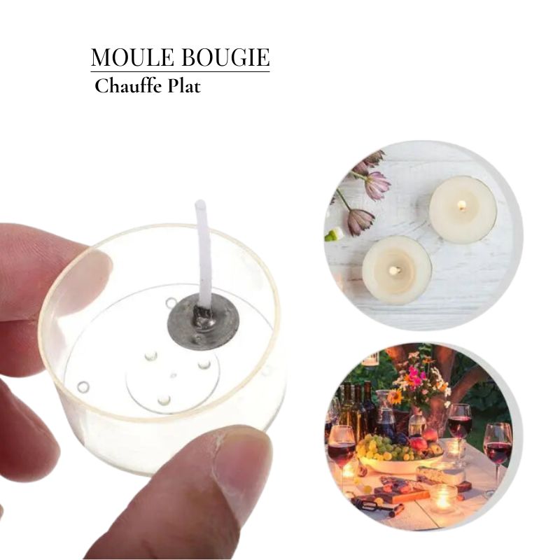 Moule à Bougies Chauffe-Plat